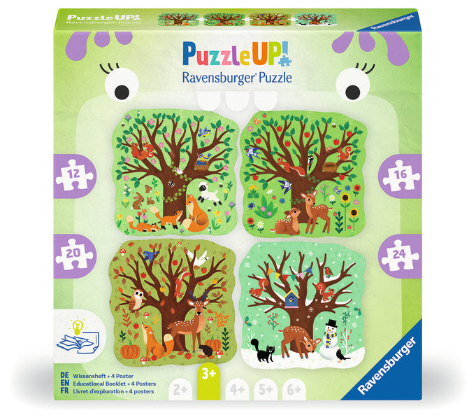 Puzzle Up Four Seasons (12/16/20/24pcs) CASSE-TÊTE - 2 - 24 morceaux