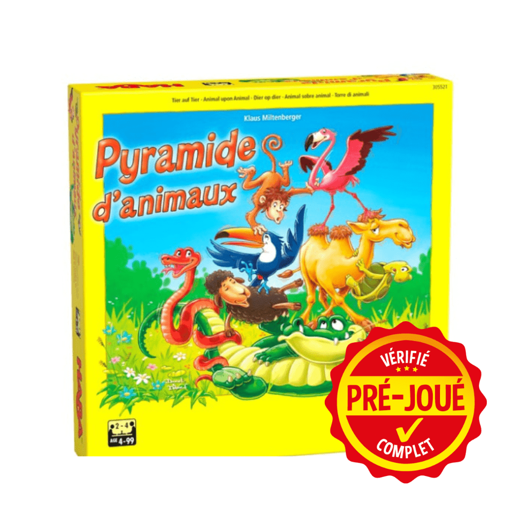 Pyramide d'animaux (pré-joué) (FR) BAZAR - Bazar - Famille