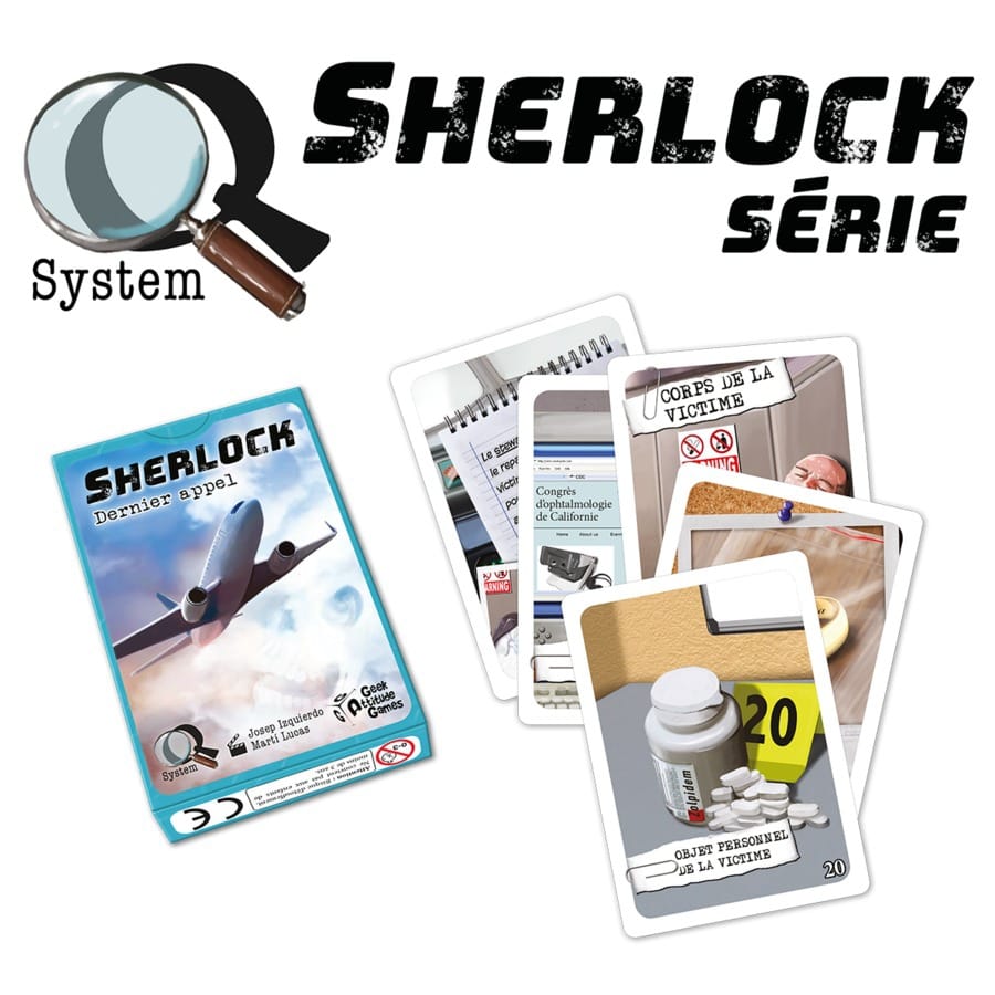 Q System serie - Sherlock : Dernier appel JEUX - Jeux de cartes