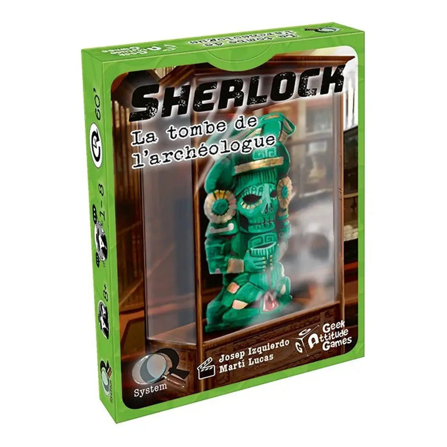 Q System serie - Sherlock : La tombe de l'archéologue (FR) JEUX - Jeux de cartes
