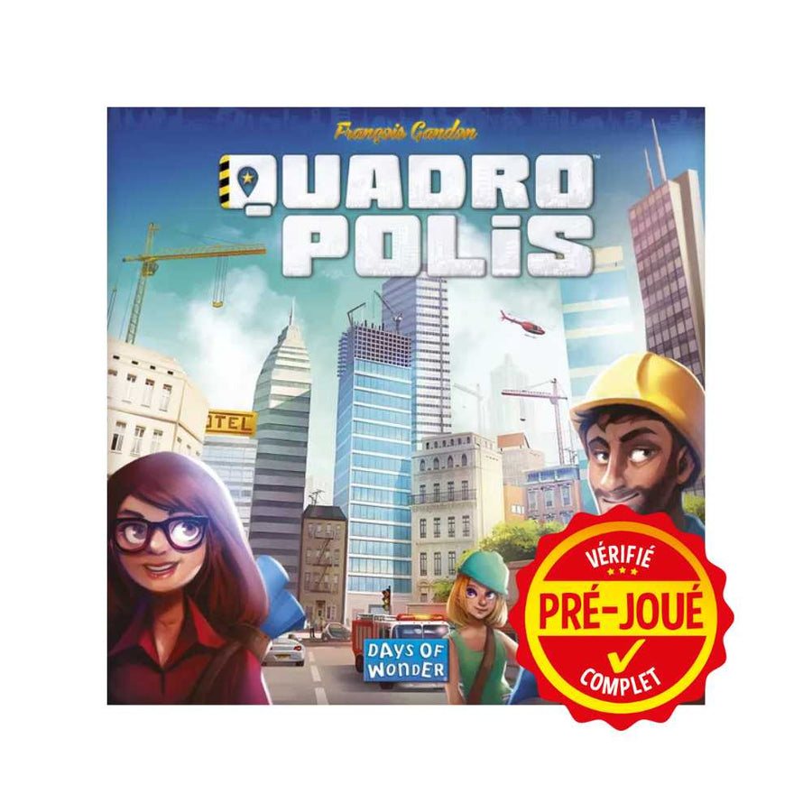 Quadropolis (pré-joué) (EN) BAZAR - Bazar - Stratégie