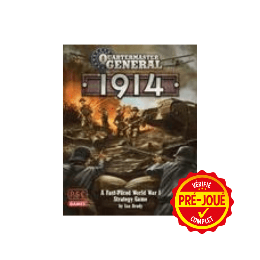 Quartermaster general 1914 1st edition [pré-joué] (EN) BAZAR - Bazar - Stratégie