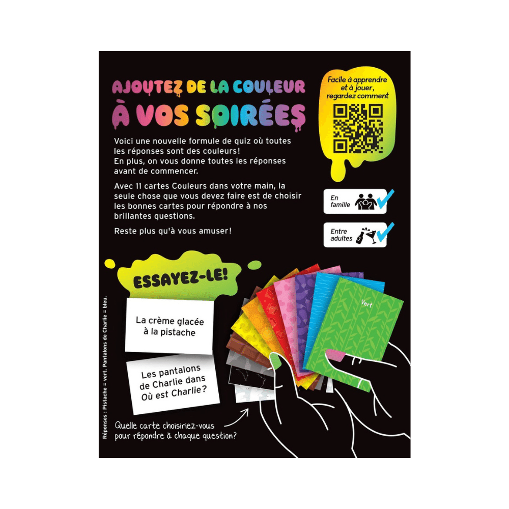 Quelle couleur? (FR) JEUX - Ambiance-Party