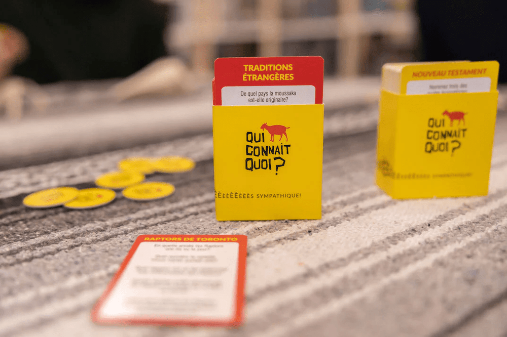Qui connaît quoi? (FR) JEUX - Ambiance-Party