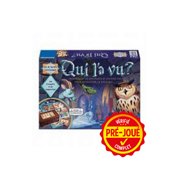 Qui l'a vu? version voyage (pré-joué) (FR) BAZAR - Bazar - Enfants