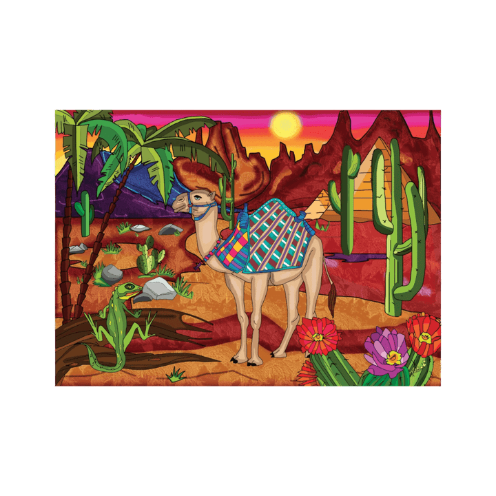 Le vaisseau du désert | Ship Of The Desert casse-tête JaCaRou puzzle