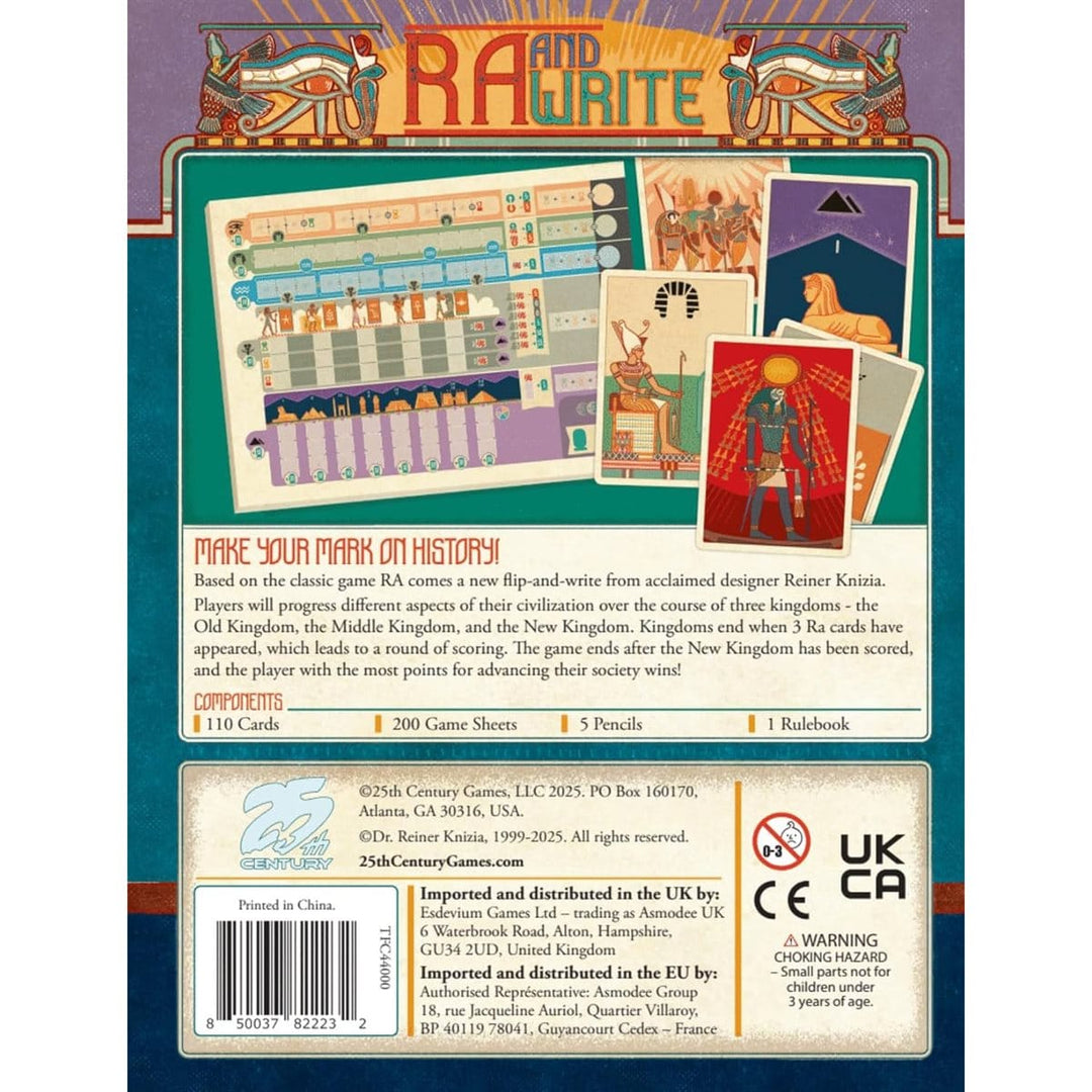 RA &amp; Write (EN) JEUX - Stratégie - Stratégie léger