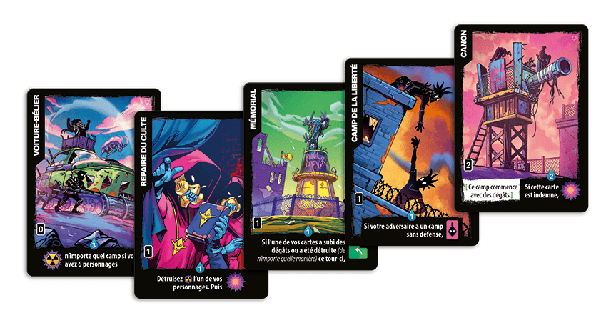 Radlands - Ext. Culte du Chrome (FR) JEUX - Deux joueurs