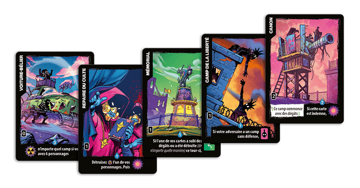 Radlands - Ext. Culte du Chrome (FR) JEUX - Deux joueurs