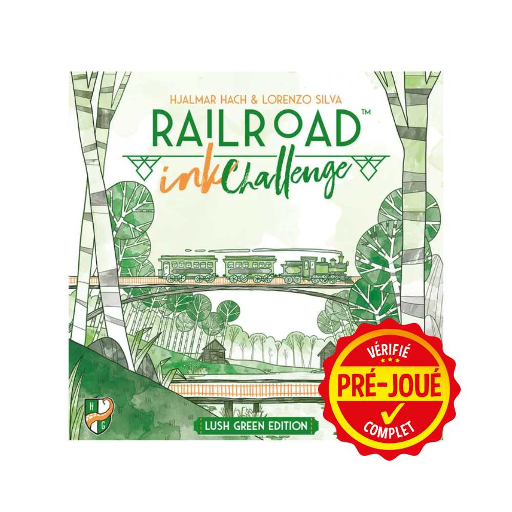 Railroad Ink Challenge - Vert (pré-joué) (FR) BAZAR - Bazar - Famille