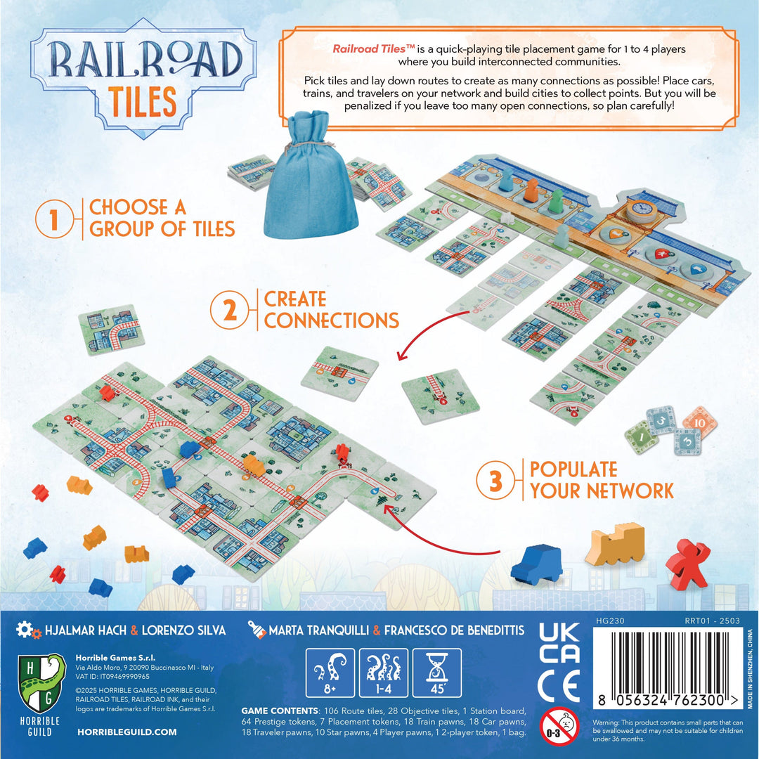 Railroad Tiles (EN) JEUX - Famille