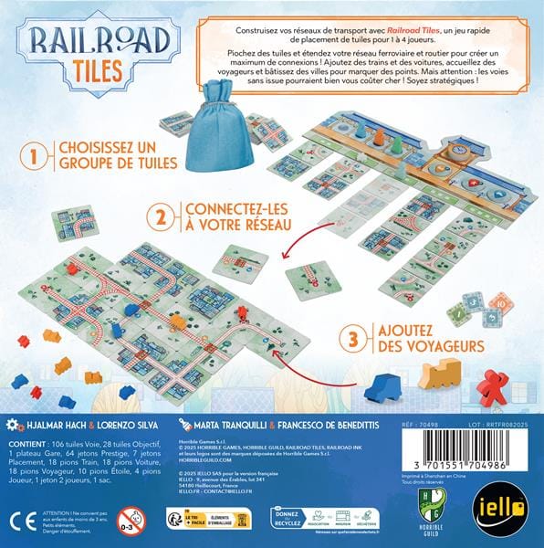 Railroad Tiles (FR) JEUX - Famille