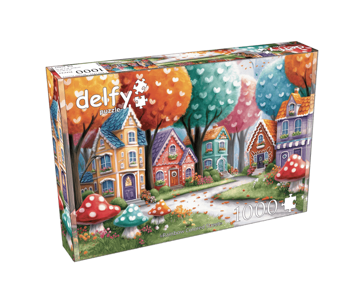 Rainbow Colored Street (1000pcs) CASSE-TÊTE - 1000 morceaux