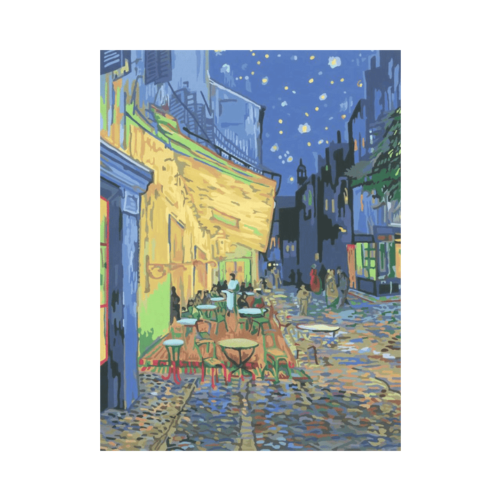 CreArt: Van Gogh - Café Terrace at Night (12x16)
