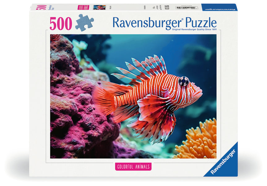 Red Lionfish (500pcs) CASSE-TÊTE - 400 - 550 morceaux