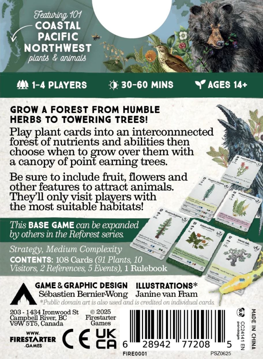 Reforest: Plants of the Pacific Northwest Coast (EN) JEUX - Famille