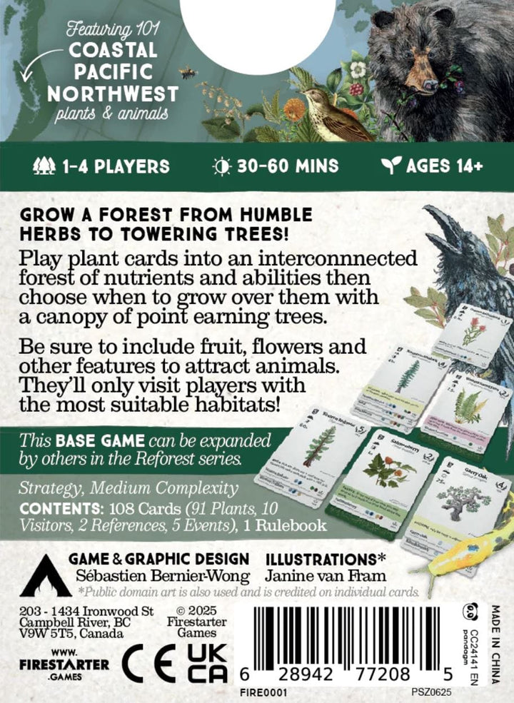 Reforest: Plants of the Pacific Northwest Coast (EN) JEUX - Famille