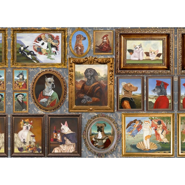 Renaissance Menagerie Gallery (1000 pcs) CASSE-TÊTE - 1000 morceaux