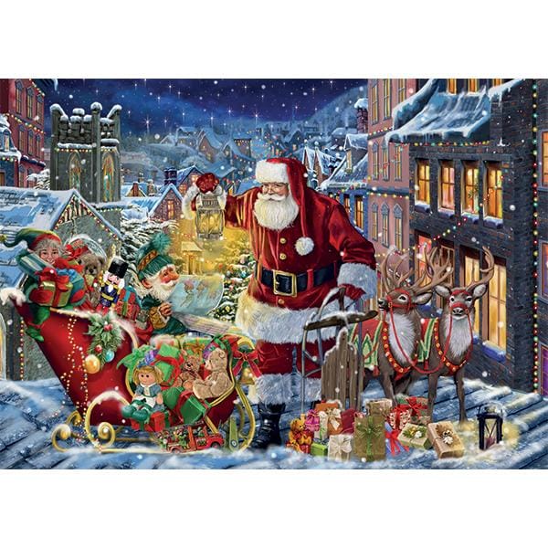 Réveillon de Noël (2 X 1000 pcs) CASSE-TÊTE - 1000 morceaux