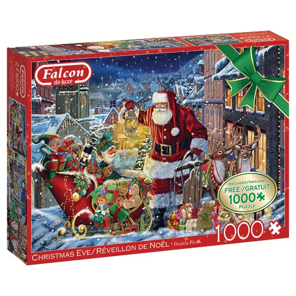 Réveillon de Noël (2 X 1000 pcs) CASSE-TÊTE - 1000 morceaux