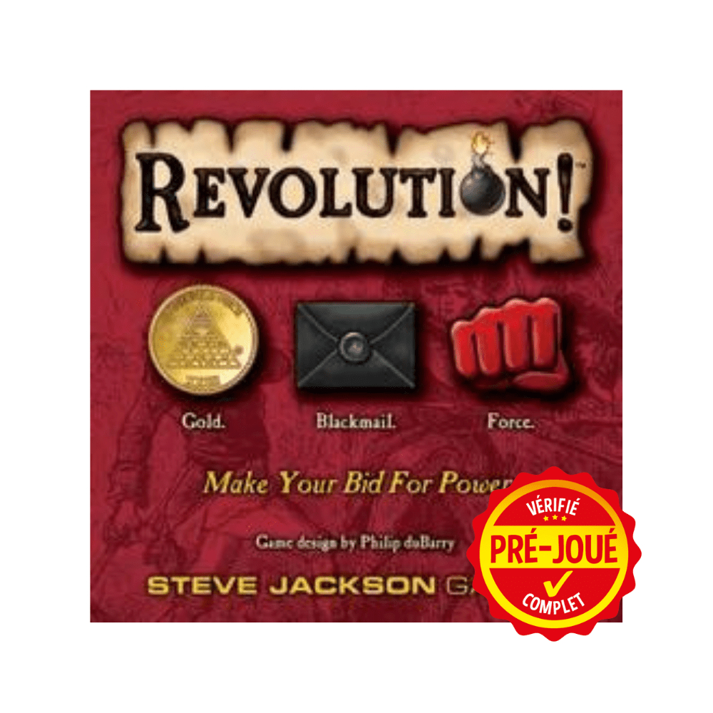 Revolution! + Ext The palace [pré-joué] (EN) BAZAR - Bazar - Stratégie