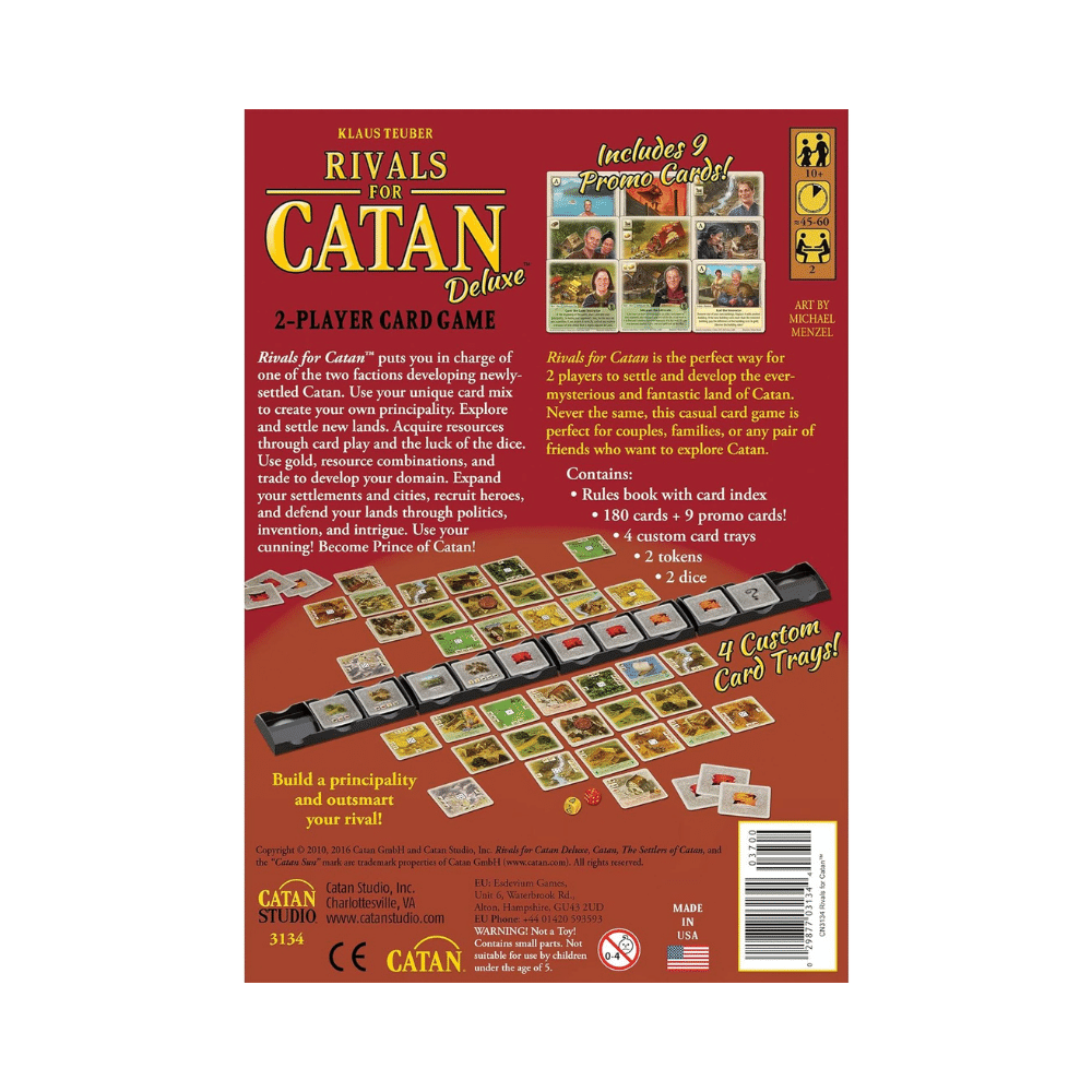 Rivals for Catan Deluxe (EN) JEUX - Stratégie - Stratégie léger