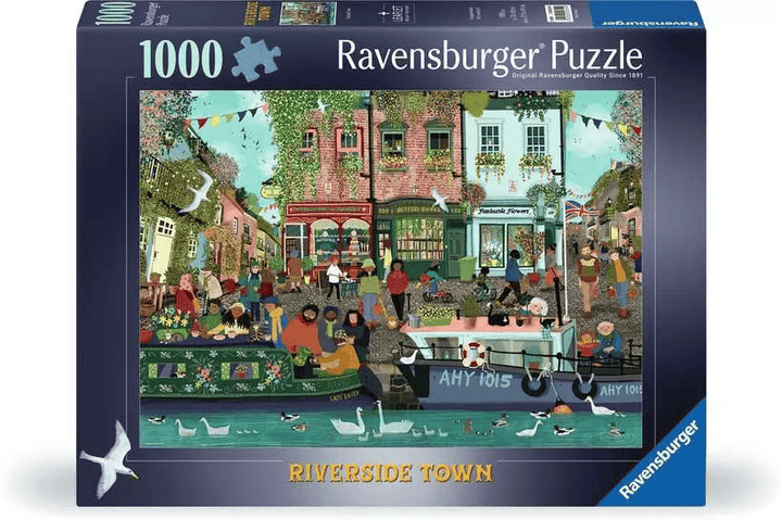 Riverside Town (1000 pcs) CASSE-TÊTE - 1000 morceaux