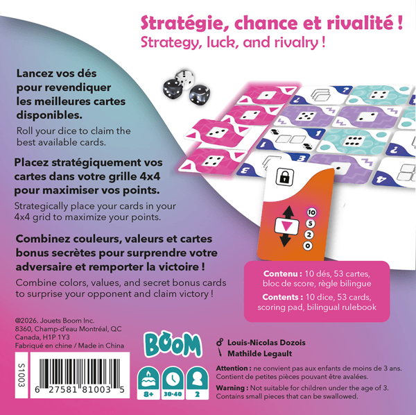 Roll'n Bump Duel (ML) JEUX - Deux joueurs