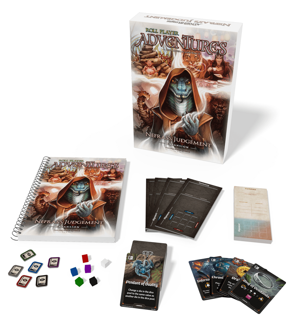 Roll Player - Adventures: Nefras's Judgement (EN) JEUX - Stratégie - Stratégie intermédiaire