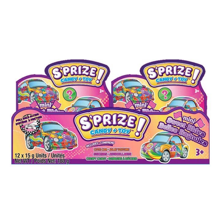 S'prize Belles Bagnoles 15g Confiseries