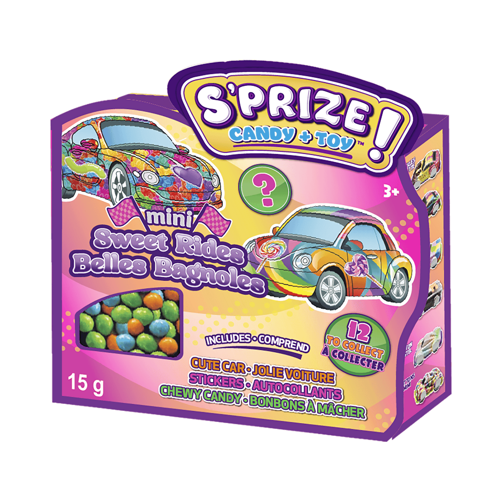 S'prize Belles Bagnoles 15g Confiseries