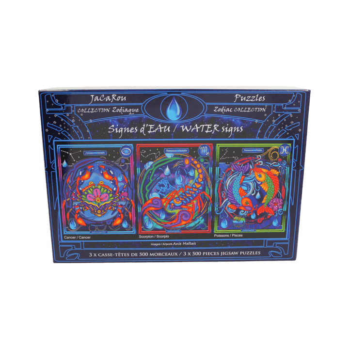 Signes d'eau | Water Signs | Casse-tête JaCaRou puzzle| Achat en ligne