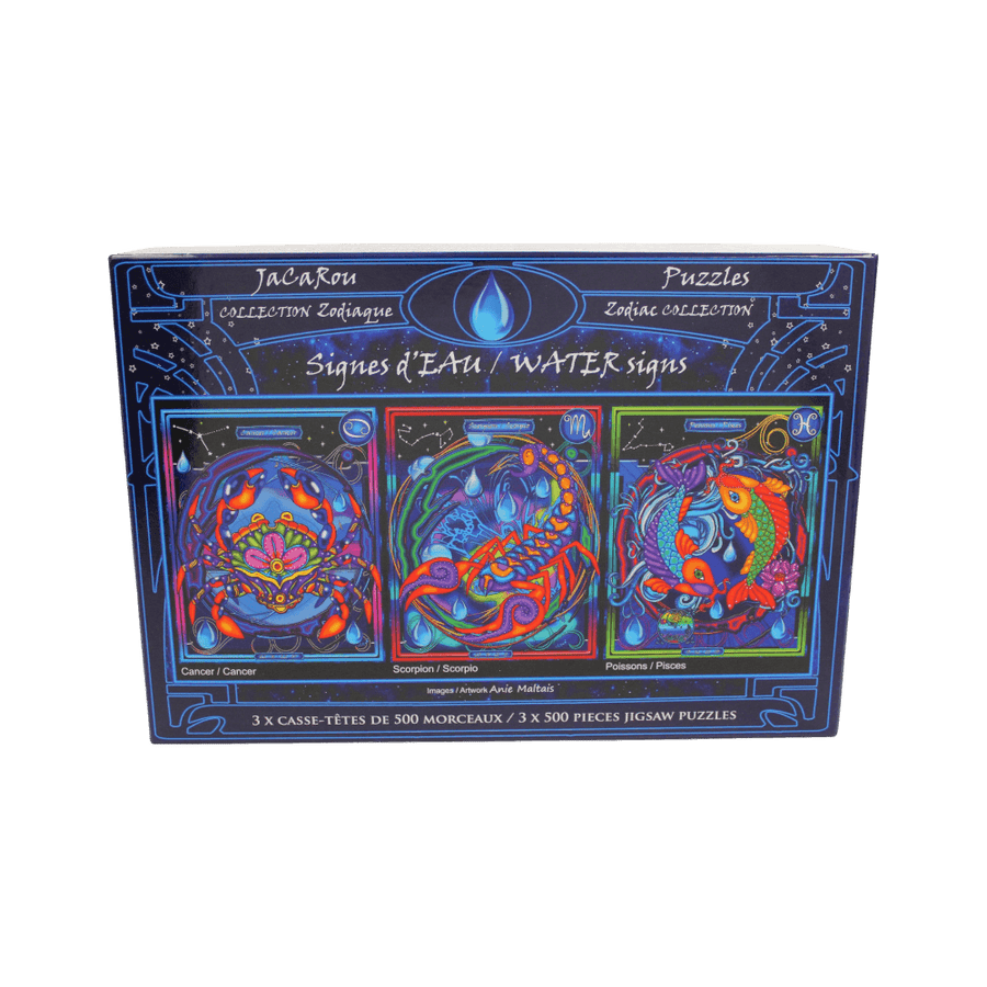 Signes d'eau | Water Signs | Casse-tête JaCaRou puzzle| Achat en ligne