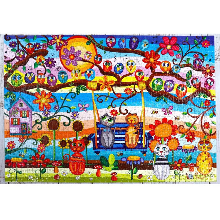Un Concert miaousical | A Moewsical Concert JaCaRou Puzzle casse-tête