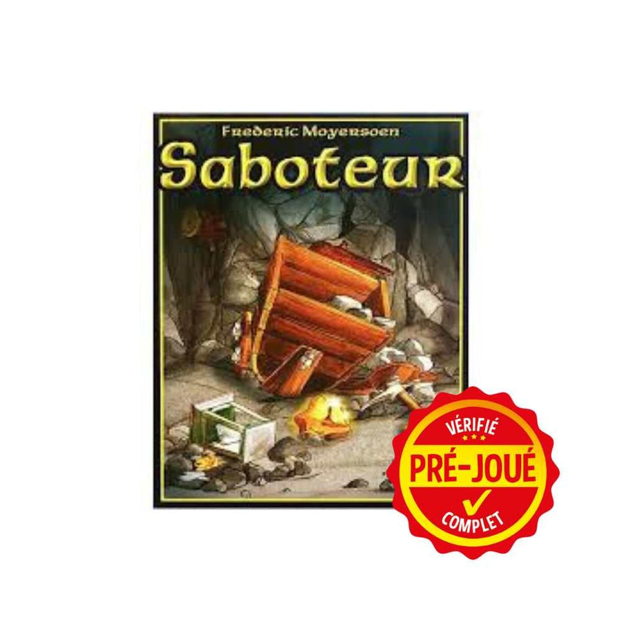 Saboteur(pré-joué) (EN) BAZAR - Bazar - Ambiance (party)