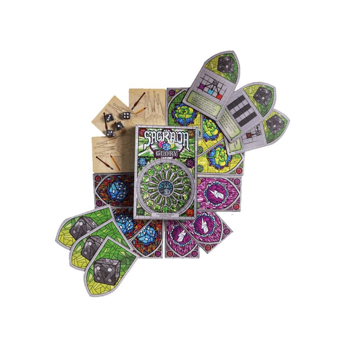 Sagrada - Ext. 3 / Glory (Grandes Façades) (FR) JEUX - Famille
