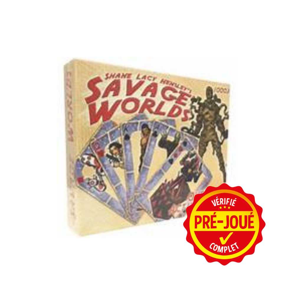 Savage Worlds - Oversized Action deck (pré-joué) (EN) BAZAR - Bazar - Stratégie