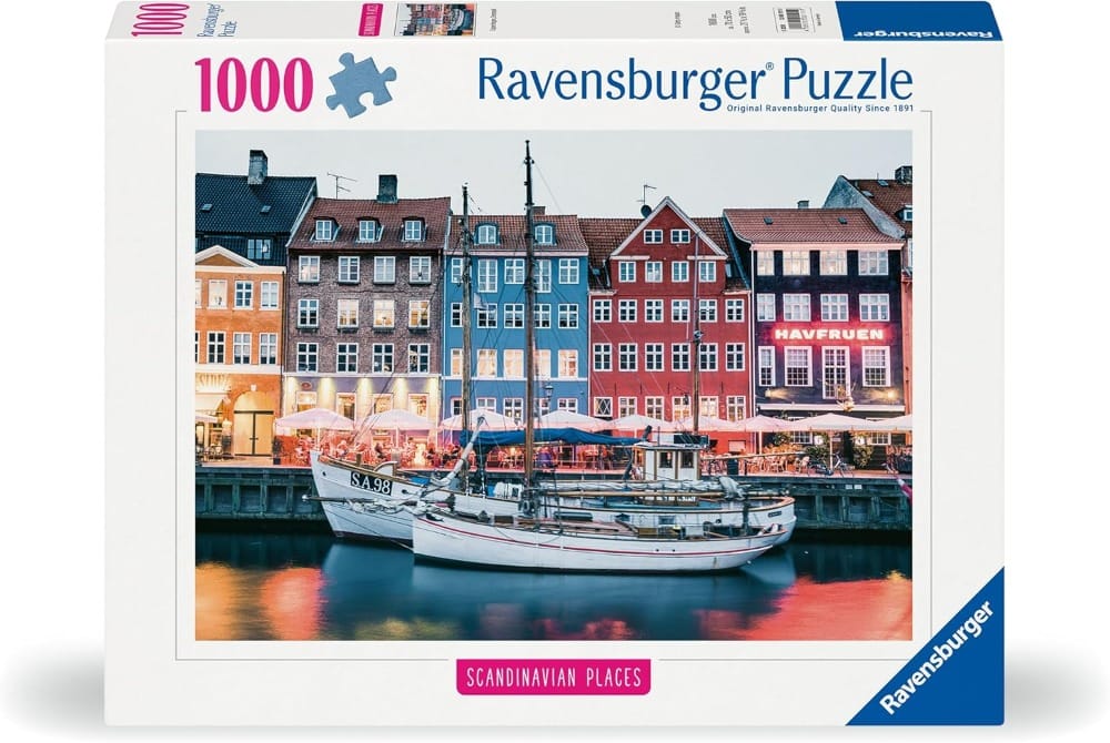 Scandinavian Places - Copenhagen, Denmark (1000 pcs) CASSE-TÊTE - 1000 morceaux