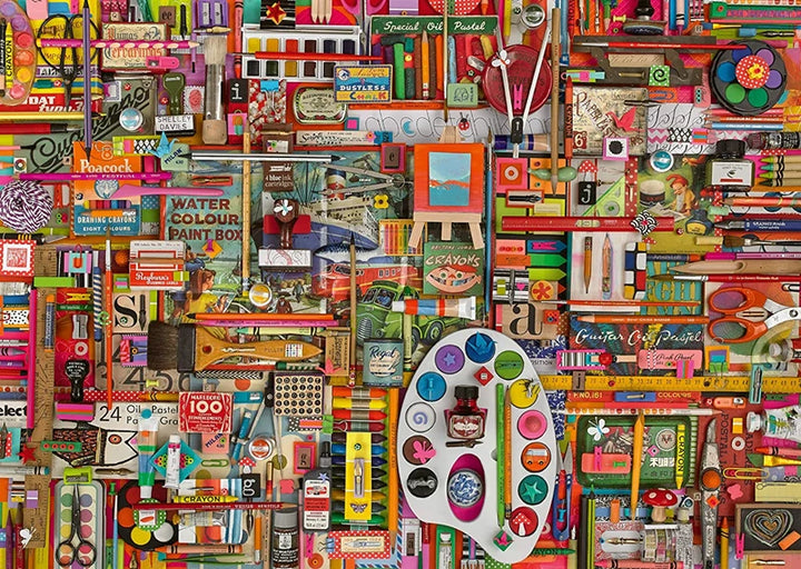 Puzzle Schmidt Shelley Davies: Matériel vintage pour artistes 