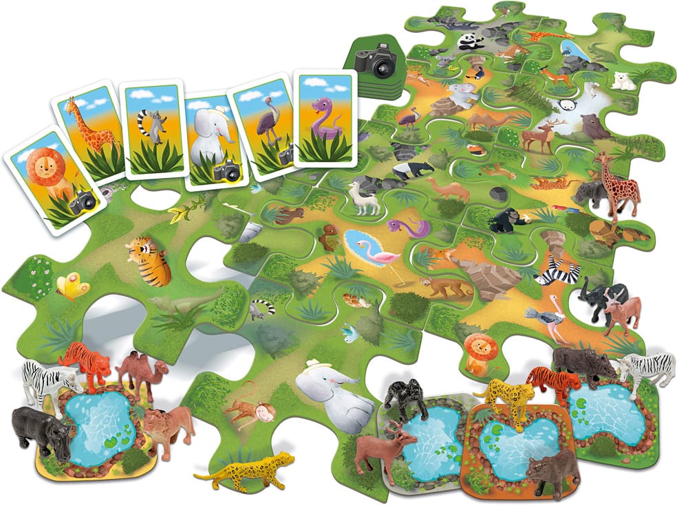 Seek & Find - Safari (EN) JEUX - Enfants - Enfants 4 ans +