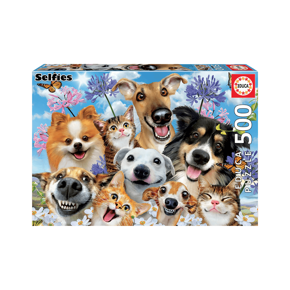 Selfie au soleil | Fun in the sun Selfie (Puzzle 500 pcs) CASSE-TÊTE - 400 - 550 morceaux