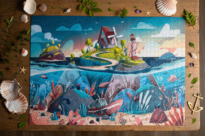 Seul au monde (1000 pcs) CASSE-TÊTE - 1000 morceaux