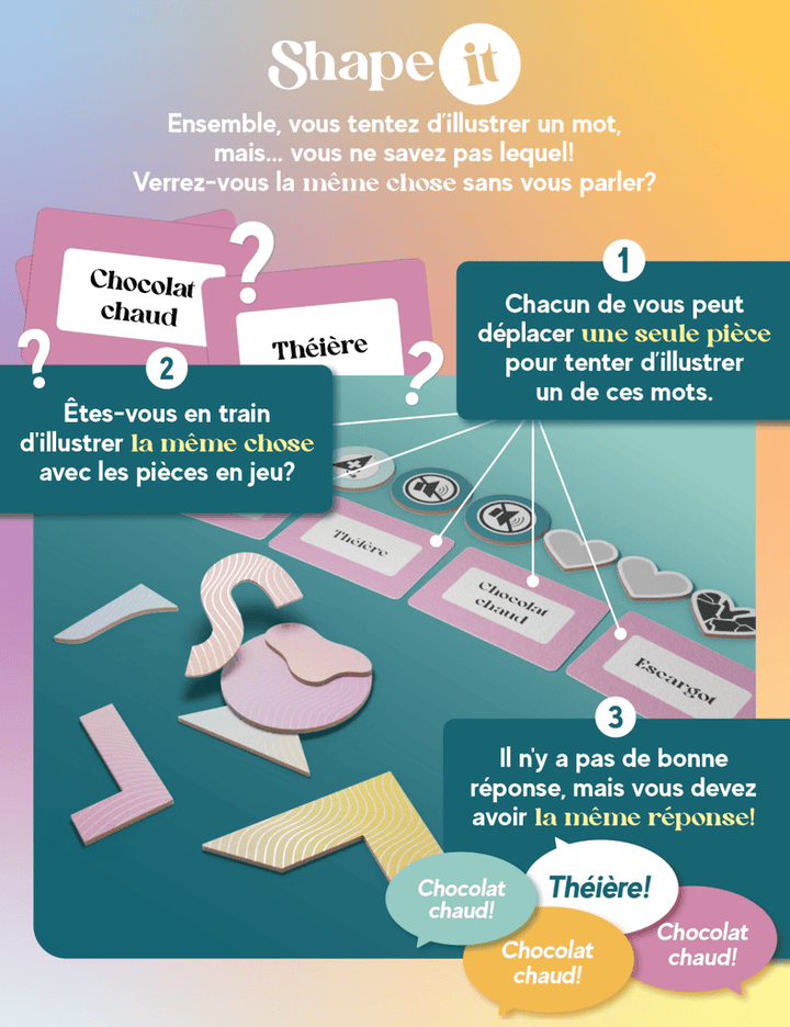 Shape It (FR) JEUX - Coopératifs