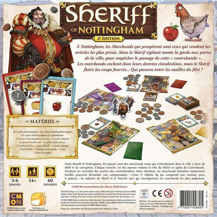Sheriff of Nottingham - 2e Édition (FR) JEUX - Ambiance-Party