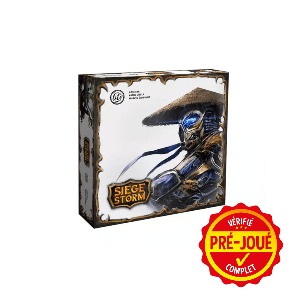 Siege Storm : The siege mode édition kickstarter [pré-joué] BAZAR - Bazar - Stratégie