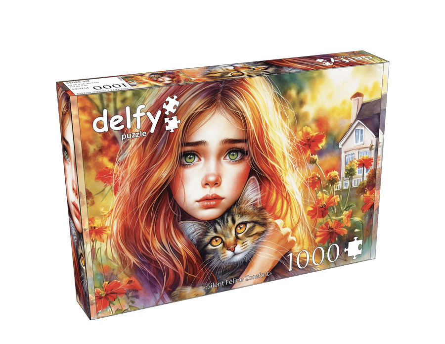 Silent Feline Comfort (1000 pcs) CASSE-TÊTE & - 1000 morceaux