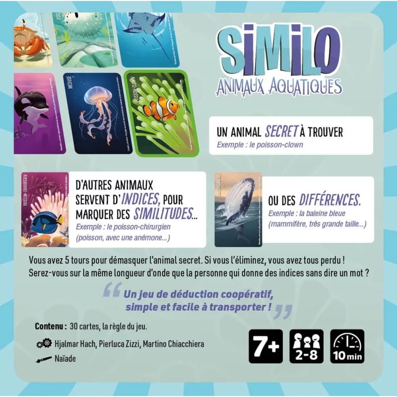 Similo : Animaux Aquatiques (FR) JEUX - Famille