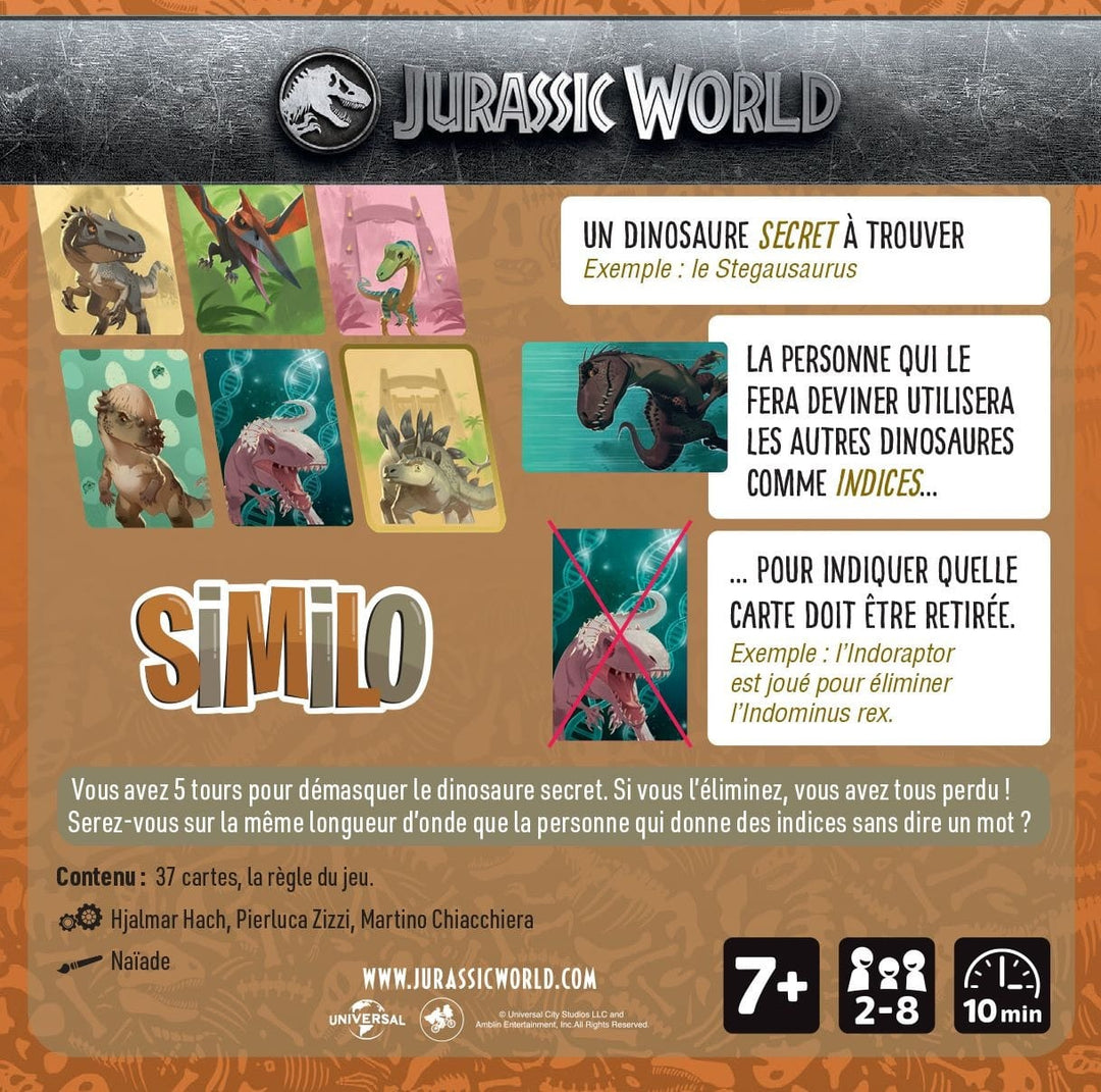 Similo : Jurassic World (FR) JEUX - Famille
