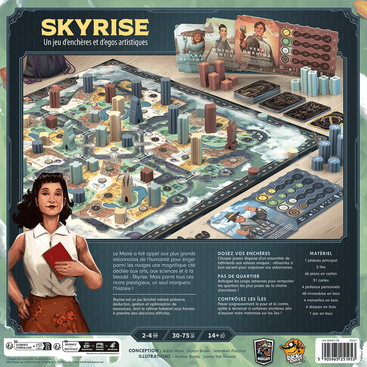 Skyrise : Édition Essentielle (FR) JEUX - Stratégie - Stratégie intermédiaire