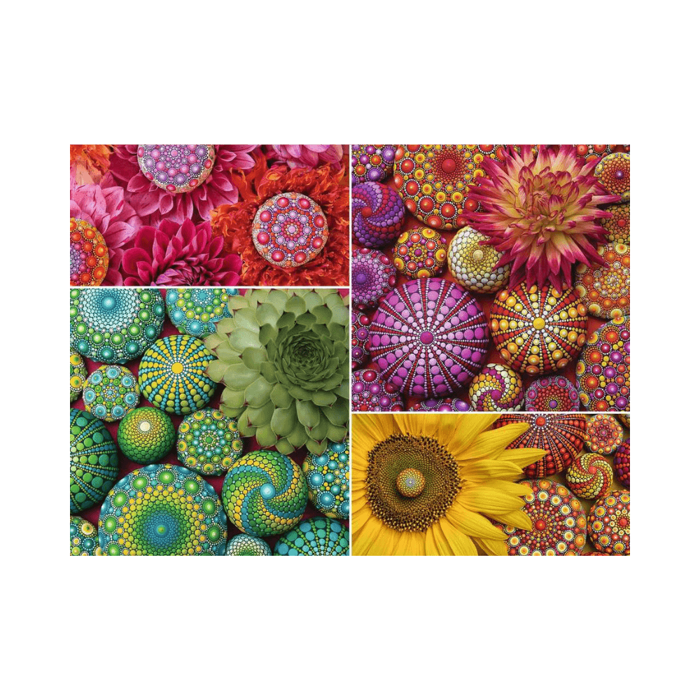 Elspeth McLean: Mandala Blooms (500 pc)
